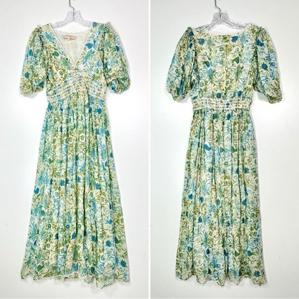 Rococo Sand Elan Shimmer Midi Dress /
Romantic Fairy